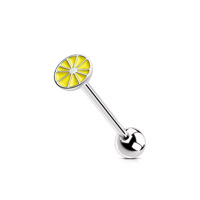 LEMON DROP KISS Tongue Ring