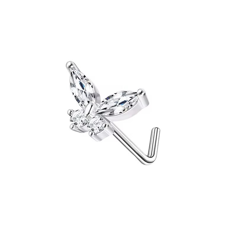 CLASSIC WINGS L-Shaped Nose Ring