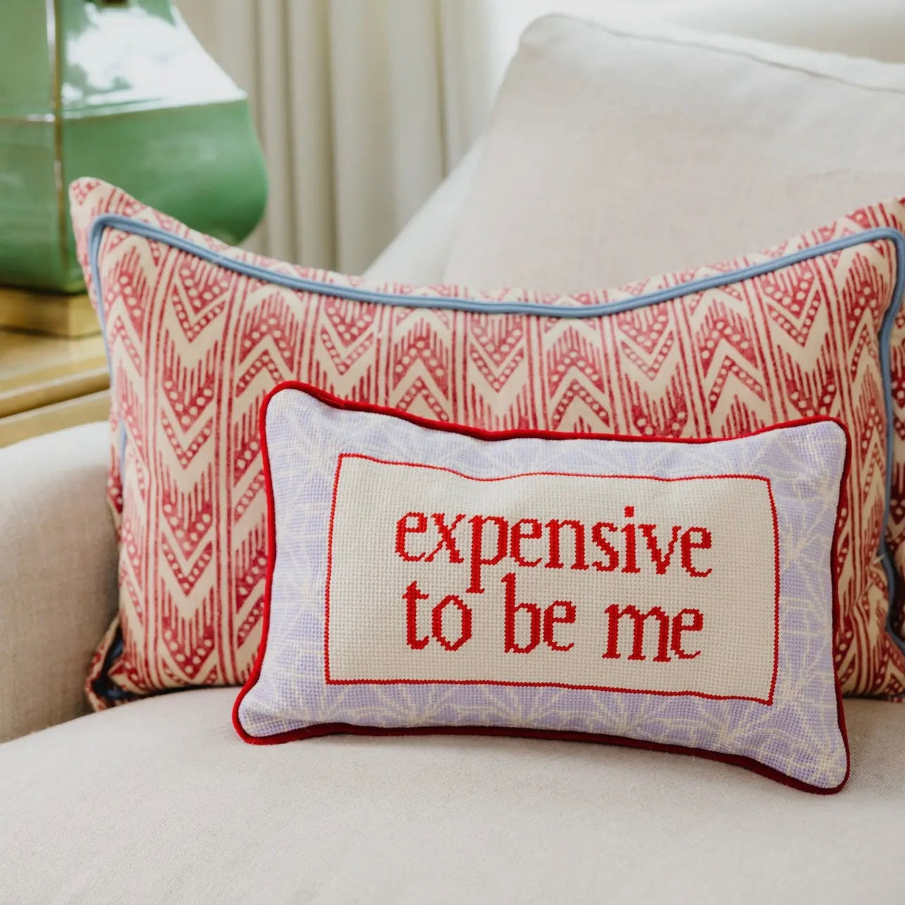 RICH GIRL ENERGY Pillow