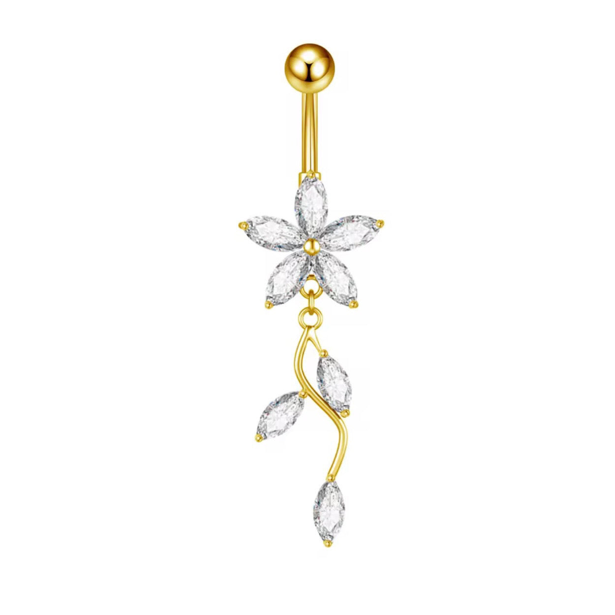 PETAL PRINCESS Belly Ring