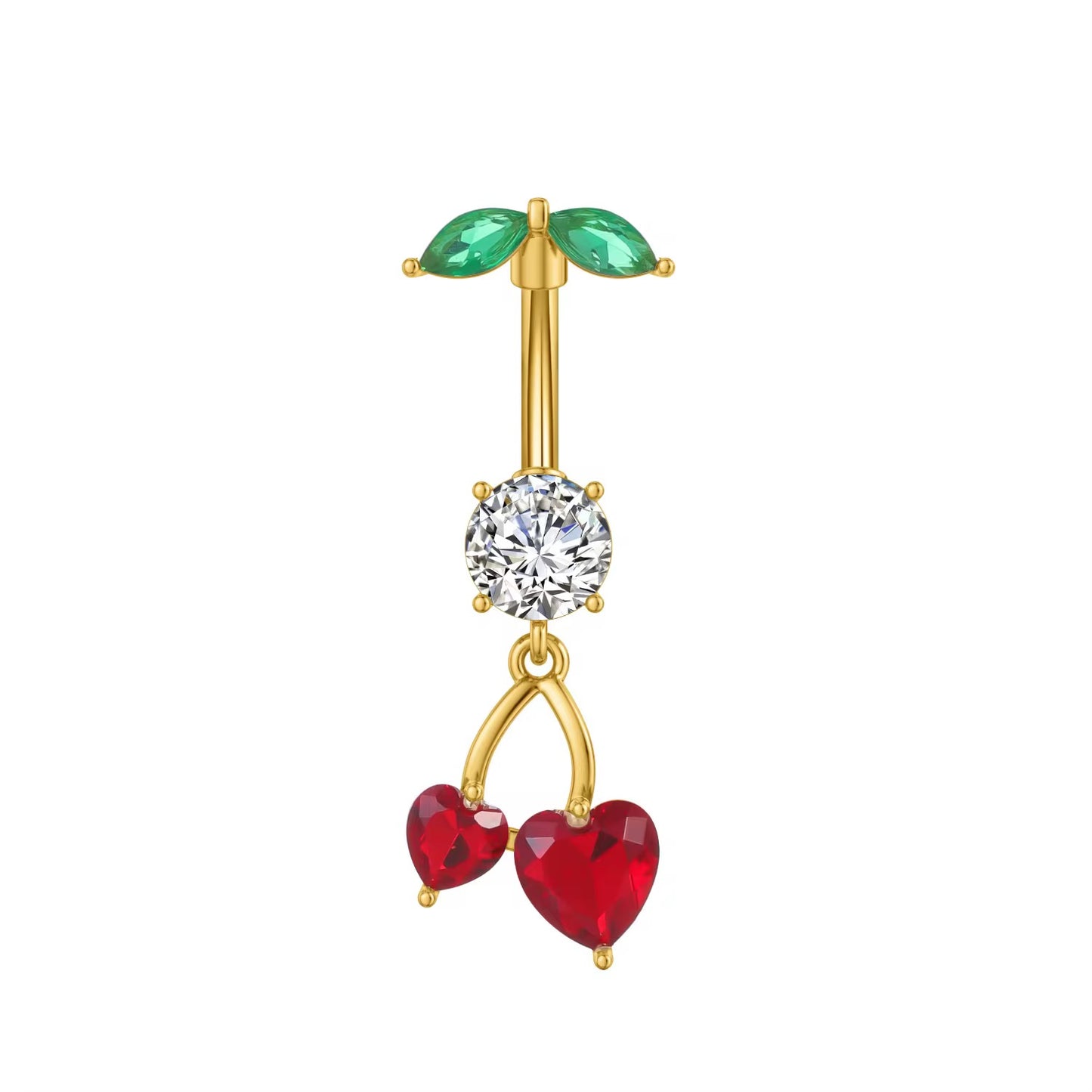 CHERRY TROUBLE Belly Ring