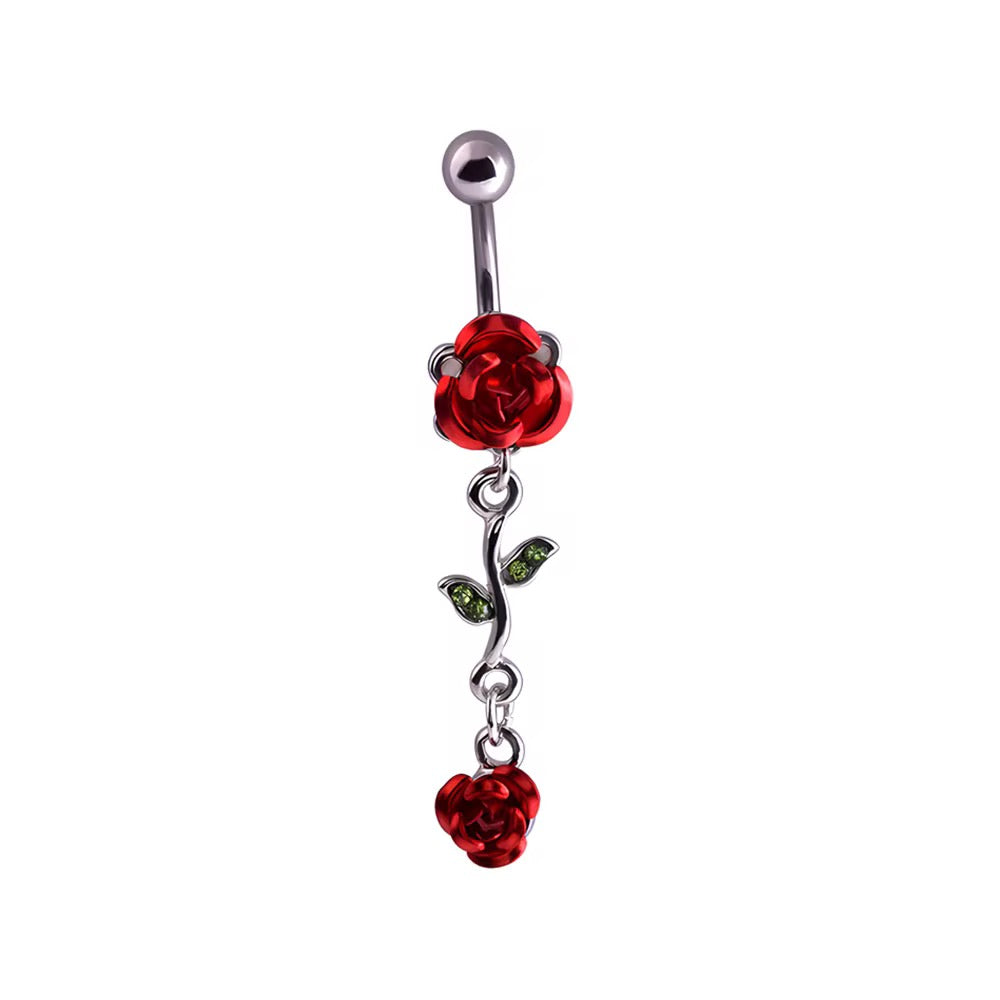 ROSE DRIP Belly Ring