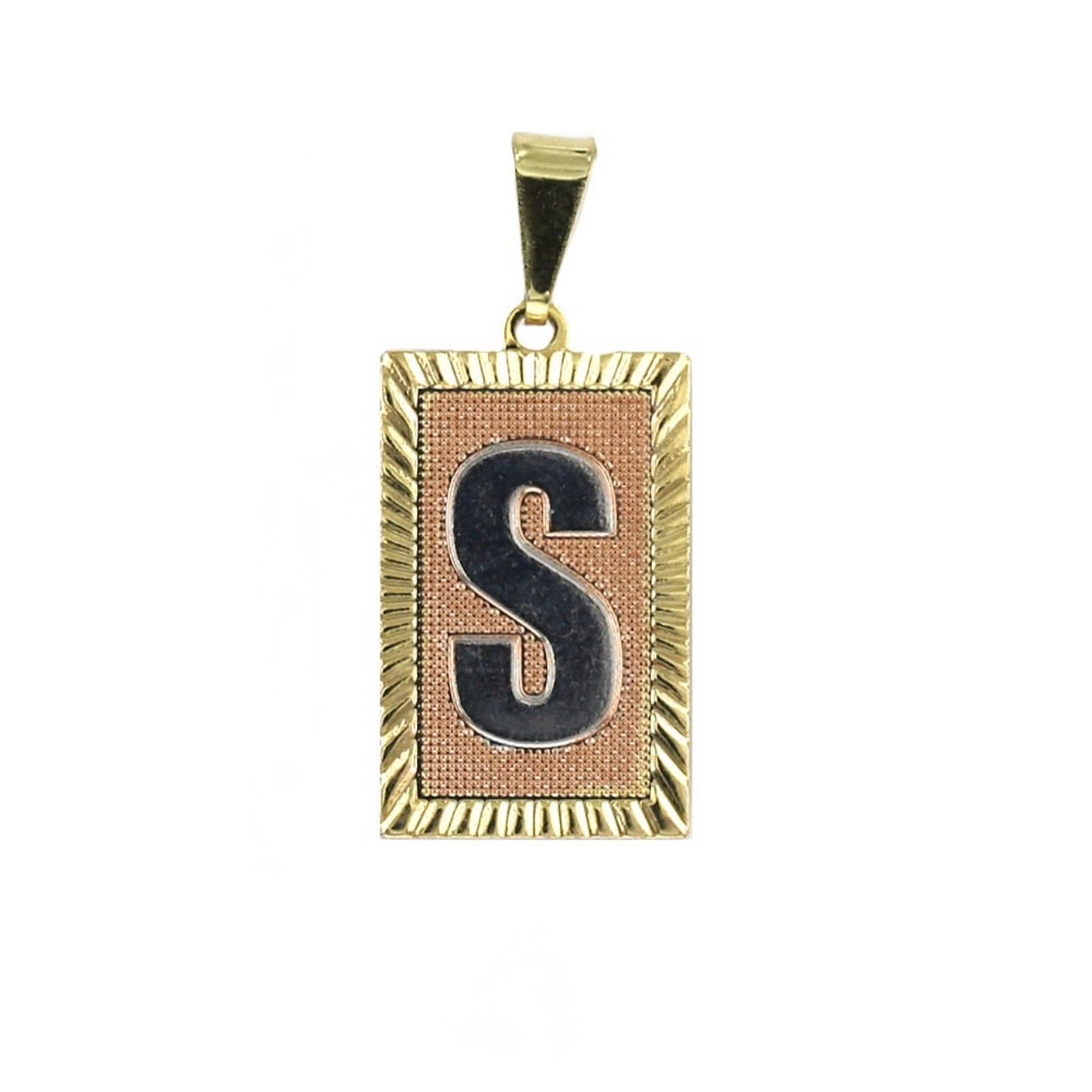 STAMPED & CLAIMED Initial Pendant
