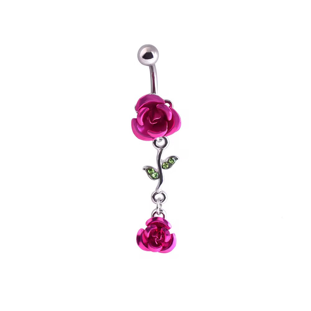 ROSE DRIP Belly Ring