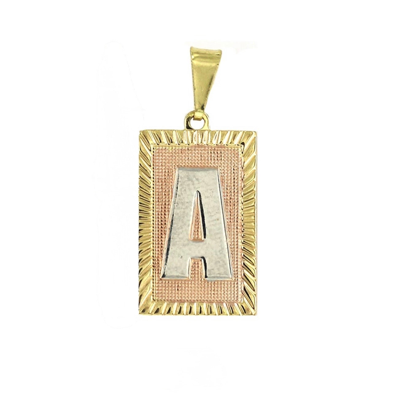 STAMPED & CLAIMED Initial Pendant