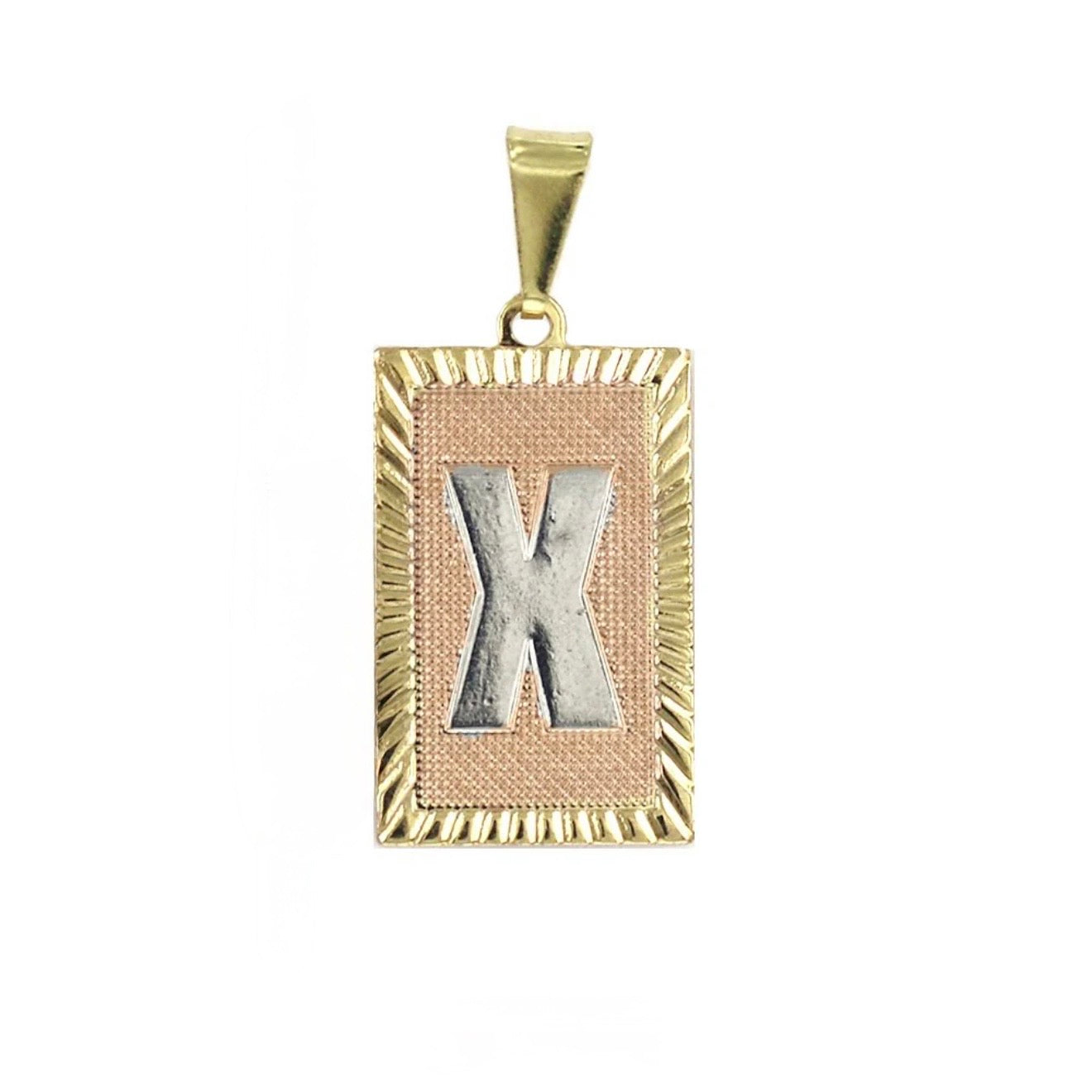 STAMPED & CLAIMED Initial Pendant