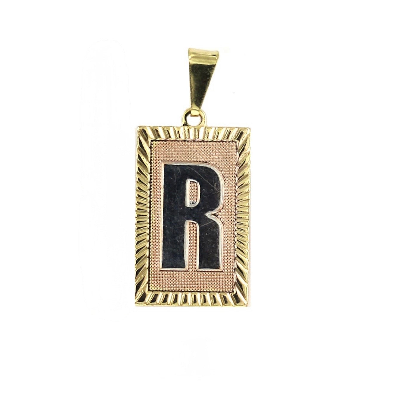 STAMPED & CLAIMED Initial Pendant