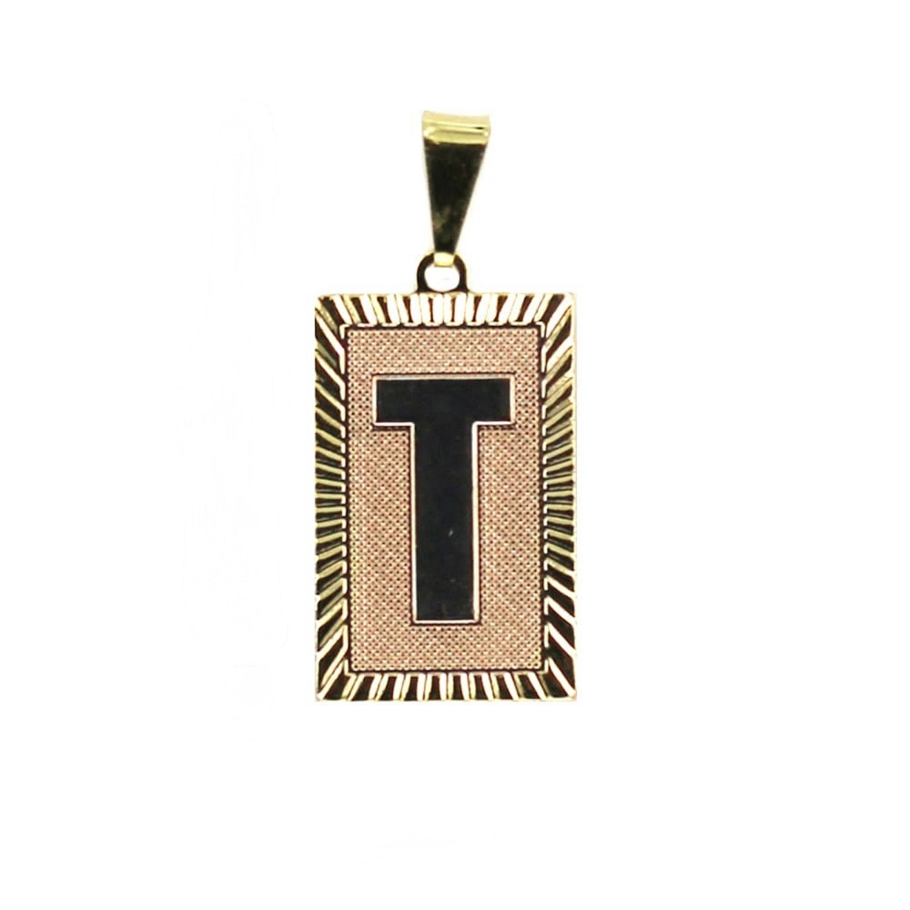 STAMPED & CLAIMED Initial Pendant
