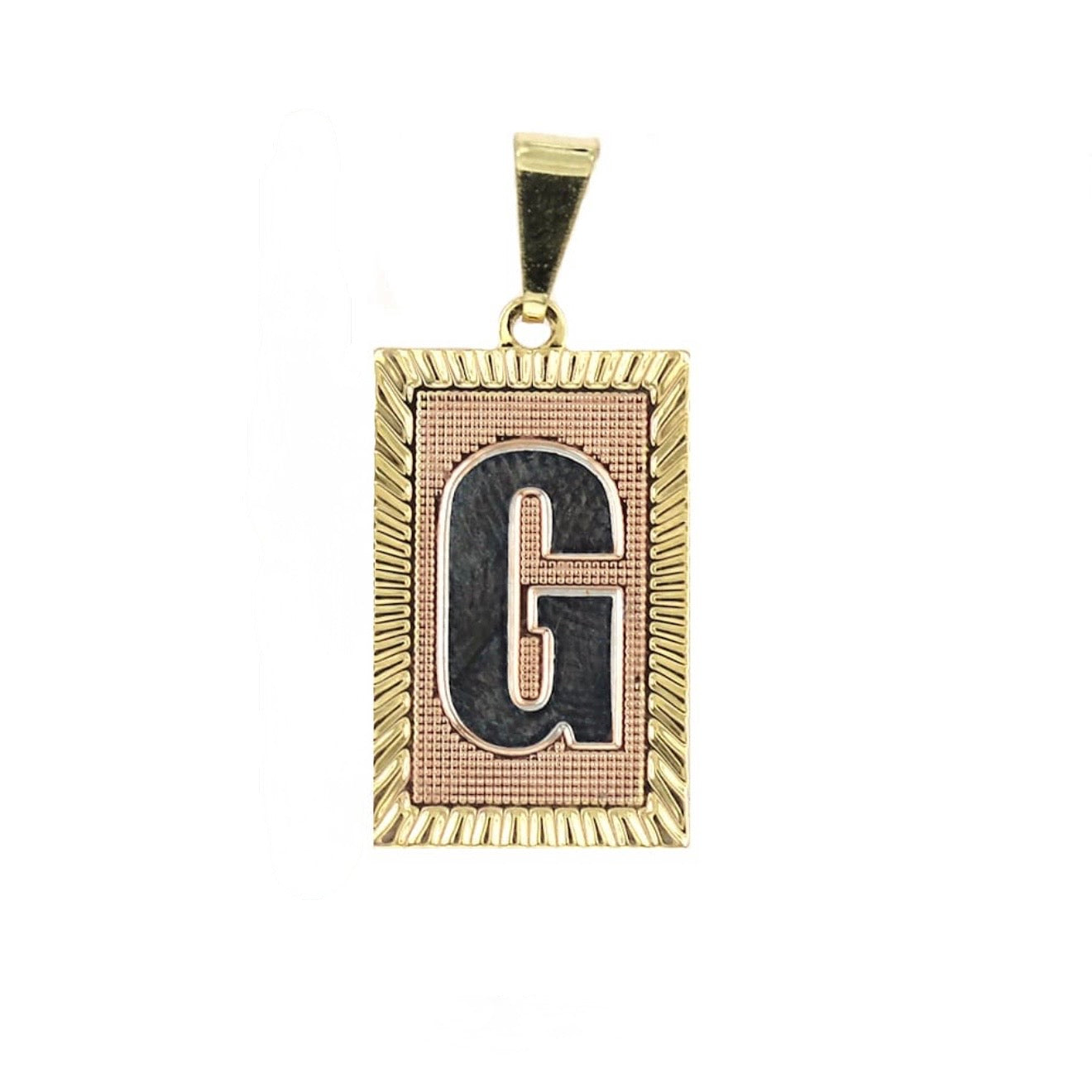 STAMPED & CLAIMED Initial Pendant