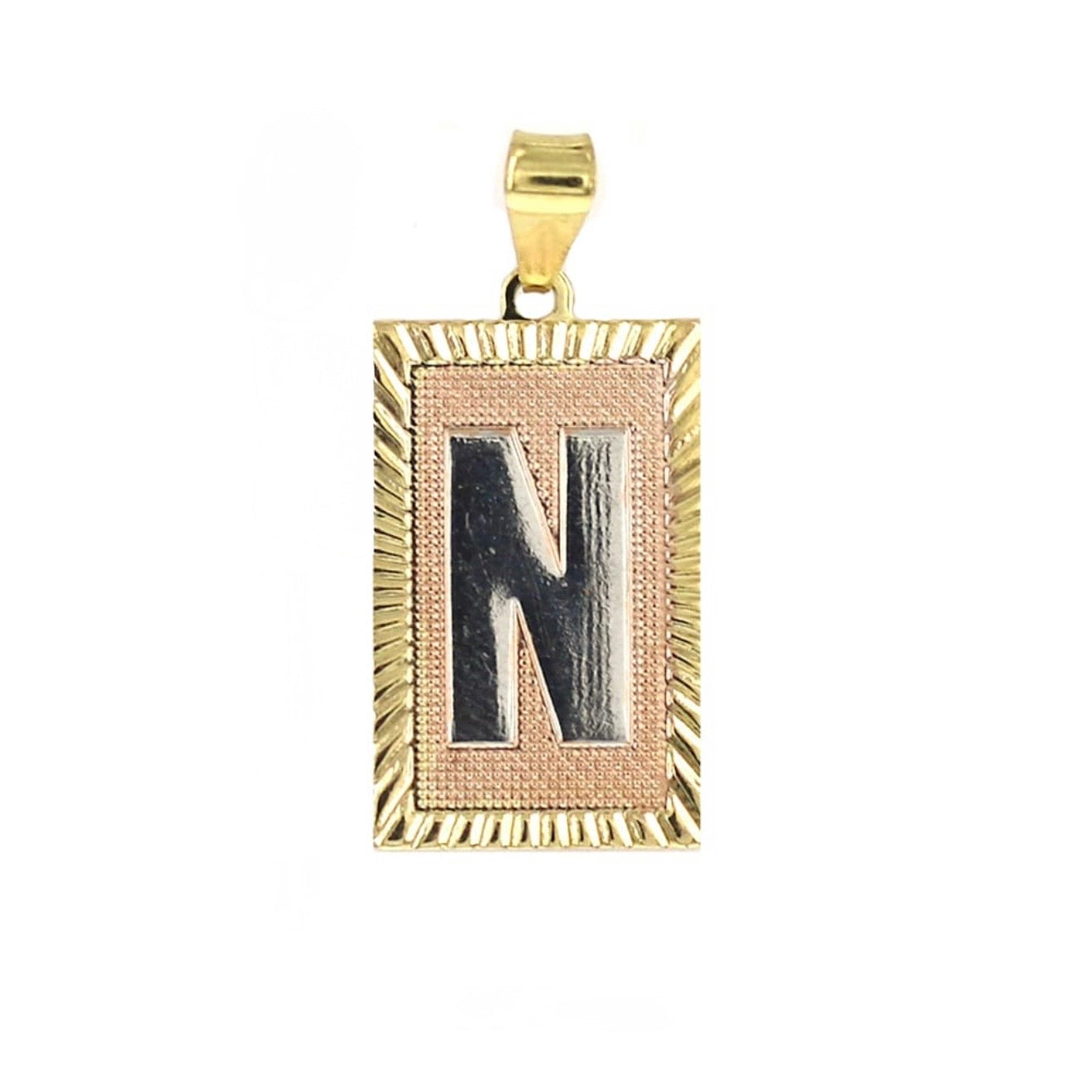 STAMPED & CLAIMED Initial Pendant
