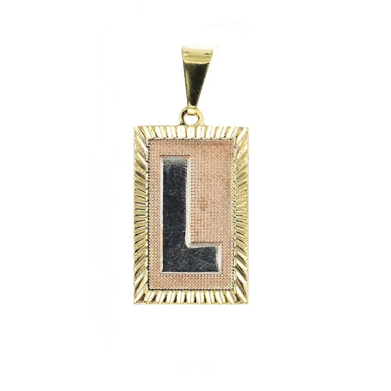 STAMPED & CLAIMED Initial Pendant