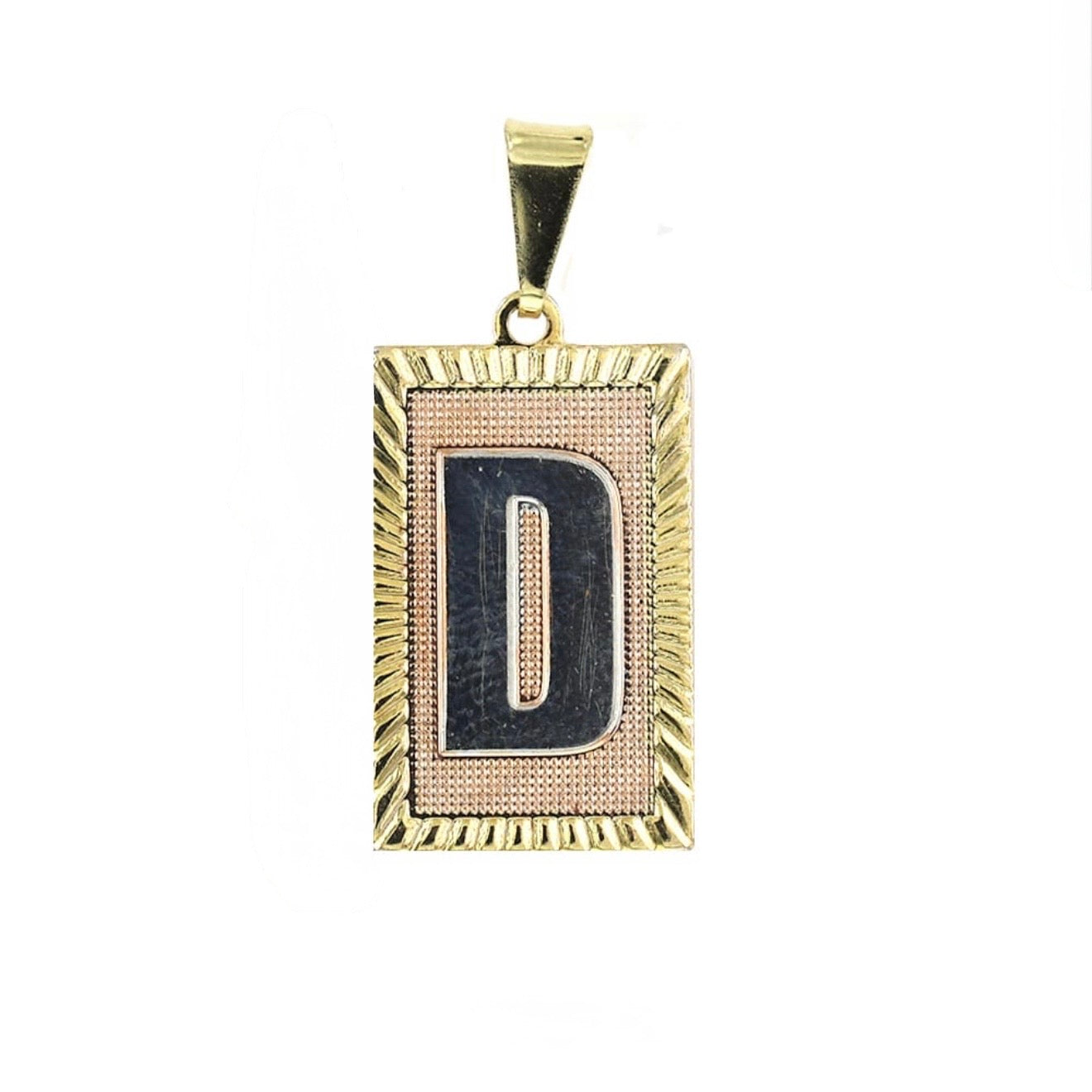 STAMPED & CLAIMED Initial Pendant