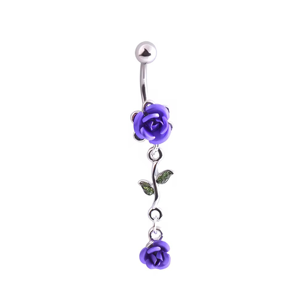 ROSE DRIP Belly Ring