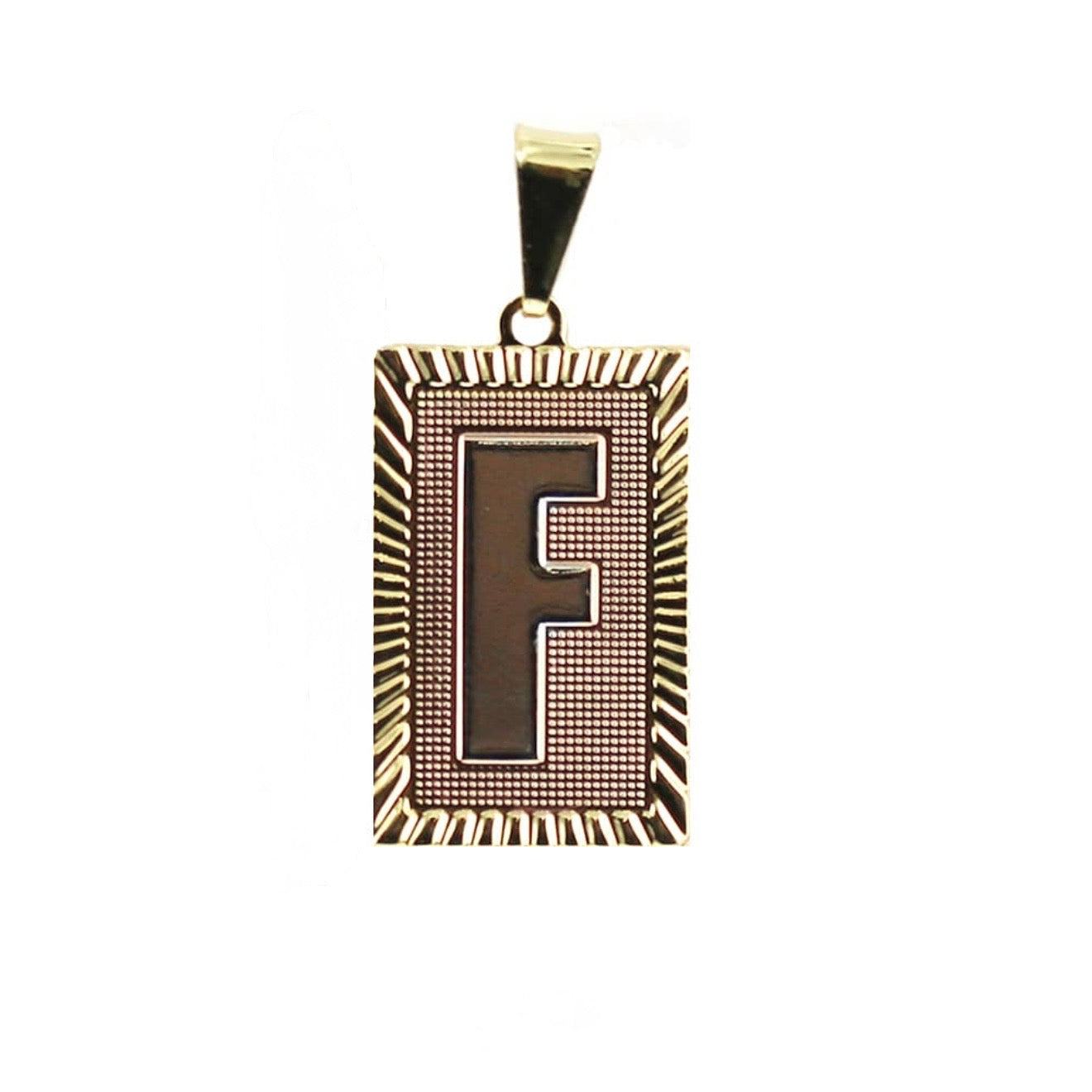 STAMPED & CLAIMED Initial Pendant