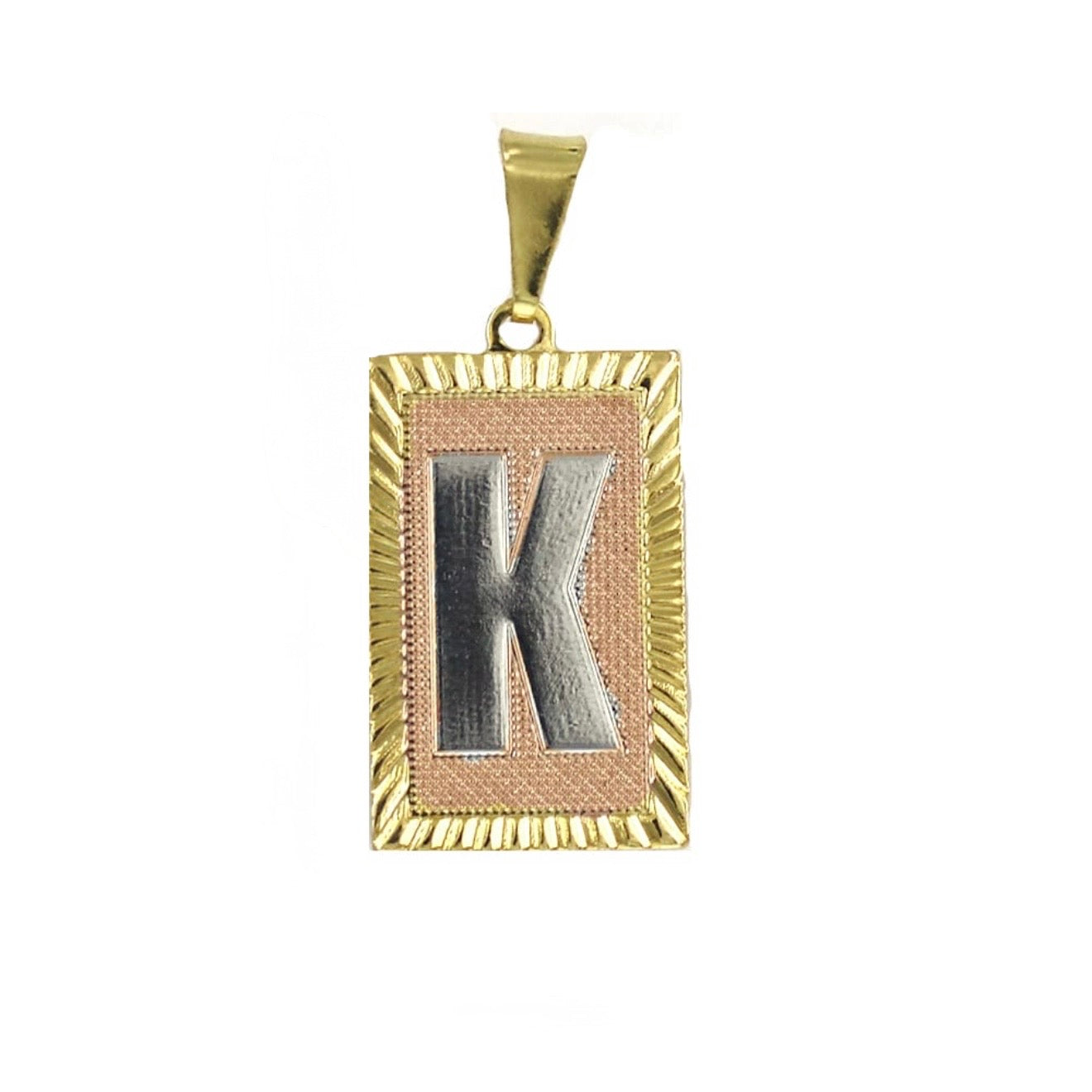 STAMPED & CLAIMED Initial Pendant