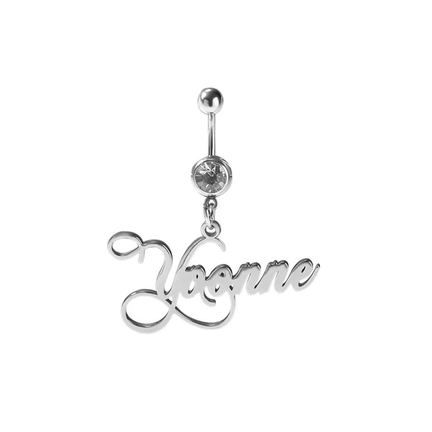 Custom BADDIE Belly Ring
