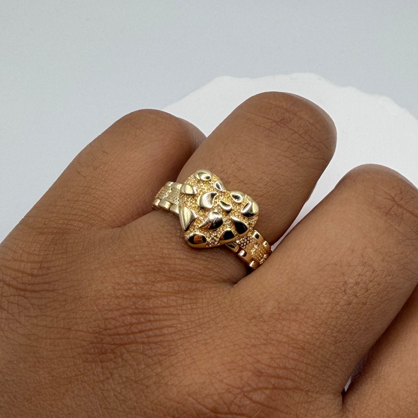 NUGGET X LOVE LINKS Ring