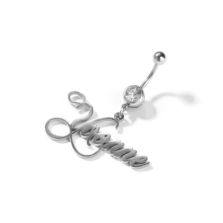 Custom BADDIE Belly Ring