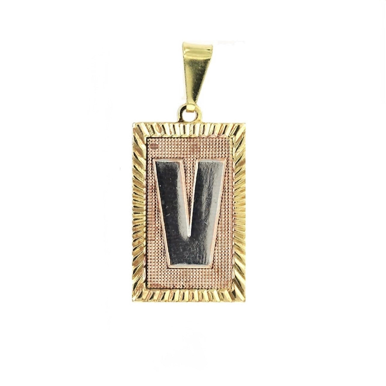 STAMPED & CLAIMED Initial Pendant