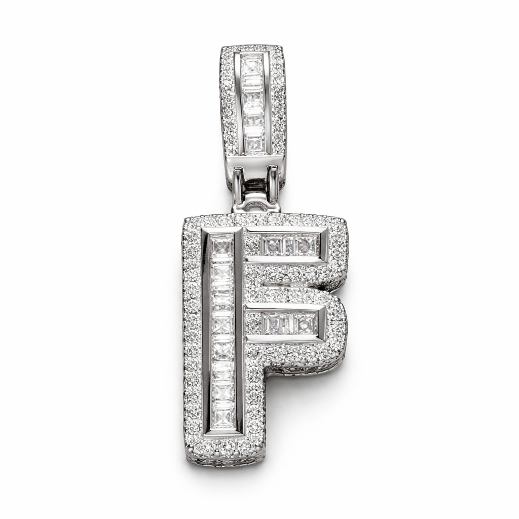ICED INITIAL Pendant