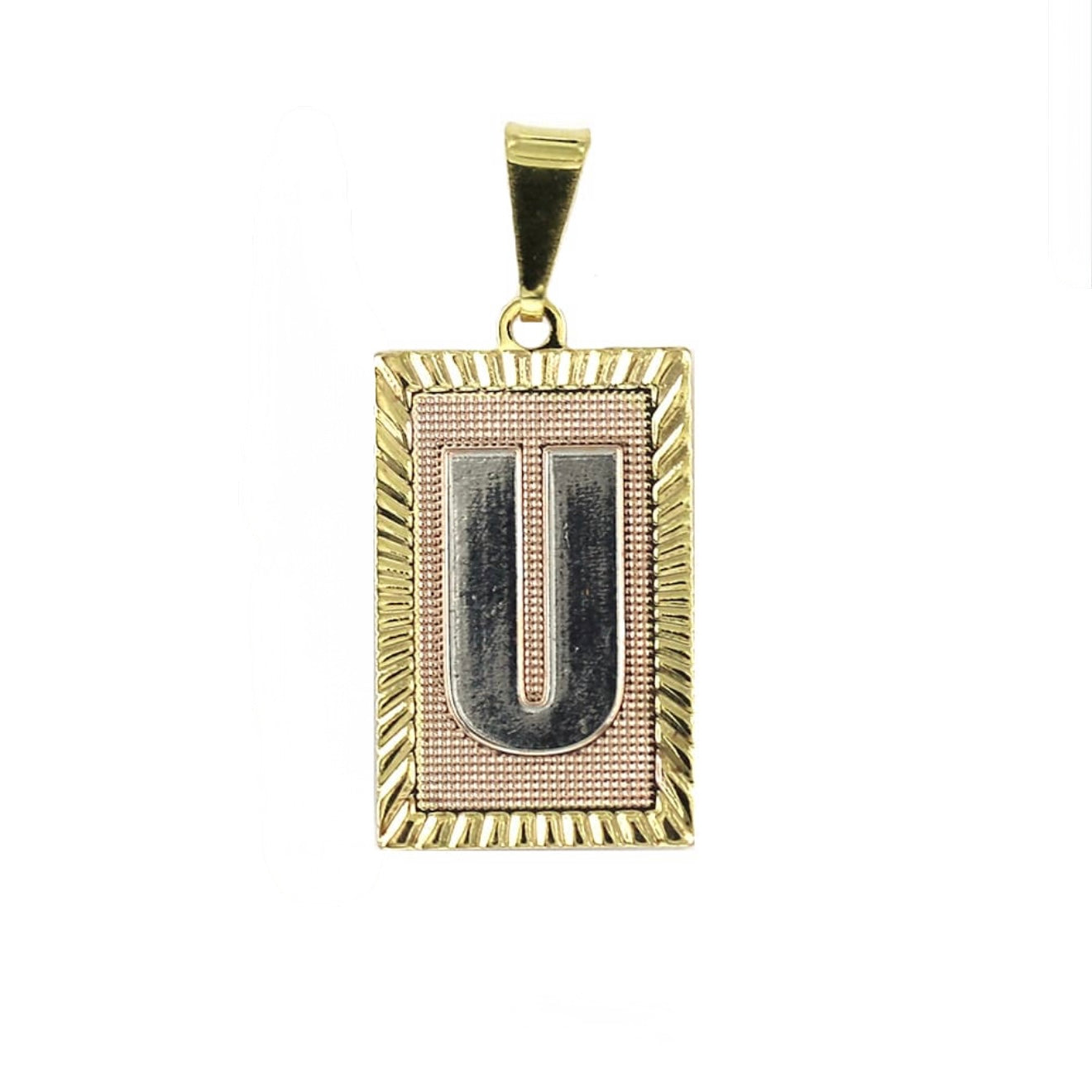 STAMPED & CLAIMED Initial Pendant
