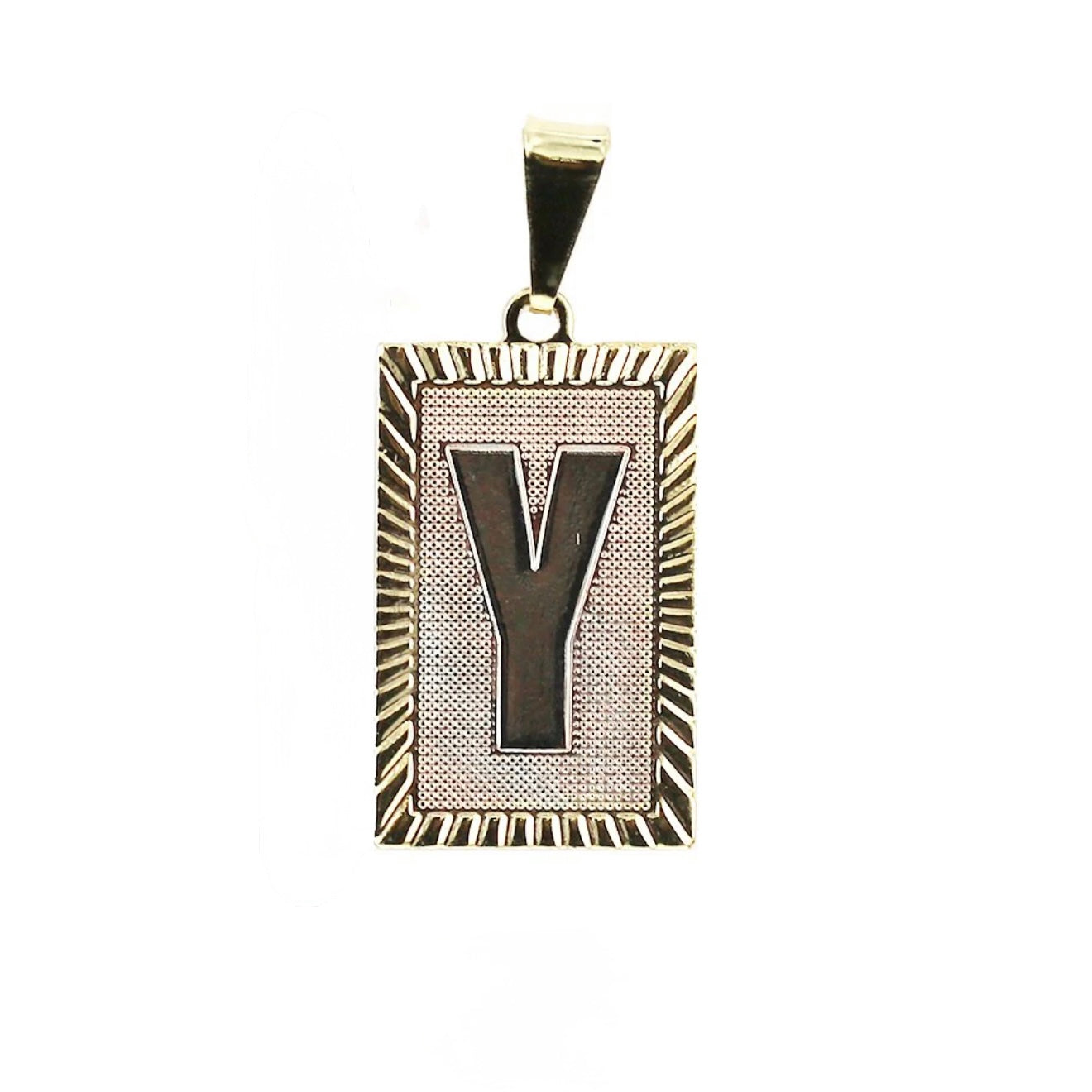 STAMPED & CLAIMED Initial Pendant