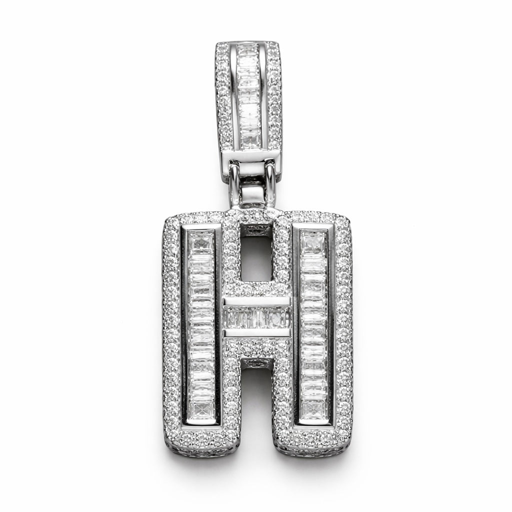 ICED INITIAL Pendant
