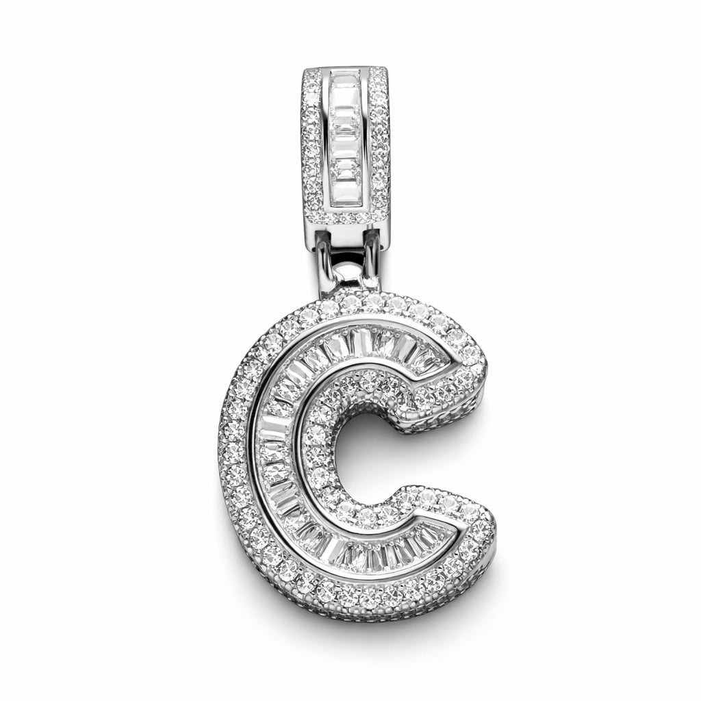 ICED INITIAL Pendant