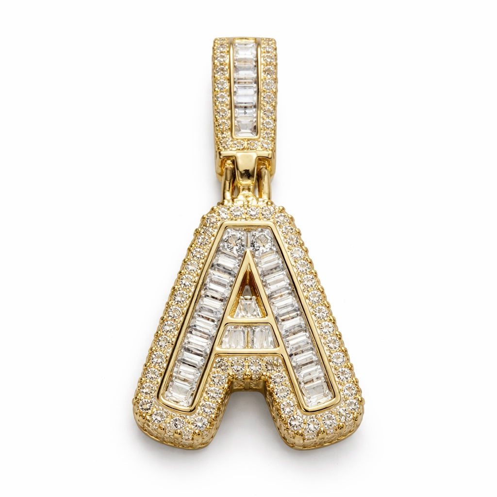 ICED INITIAL Pendant