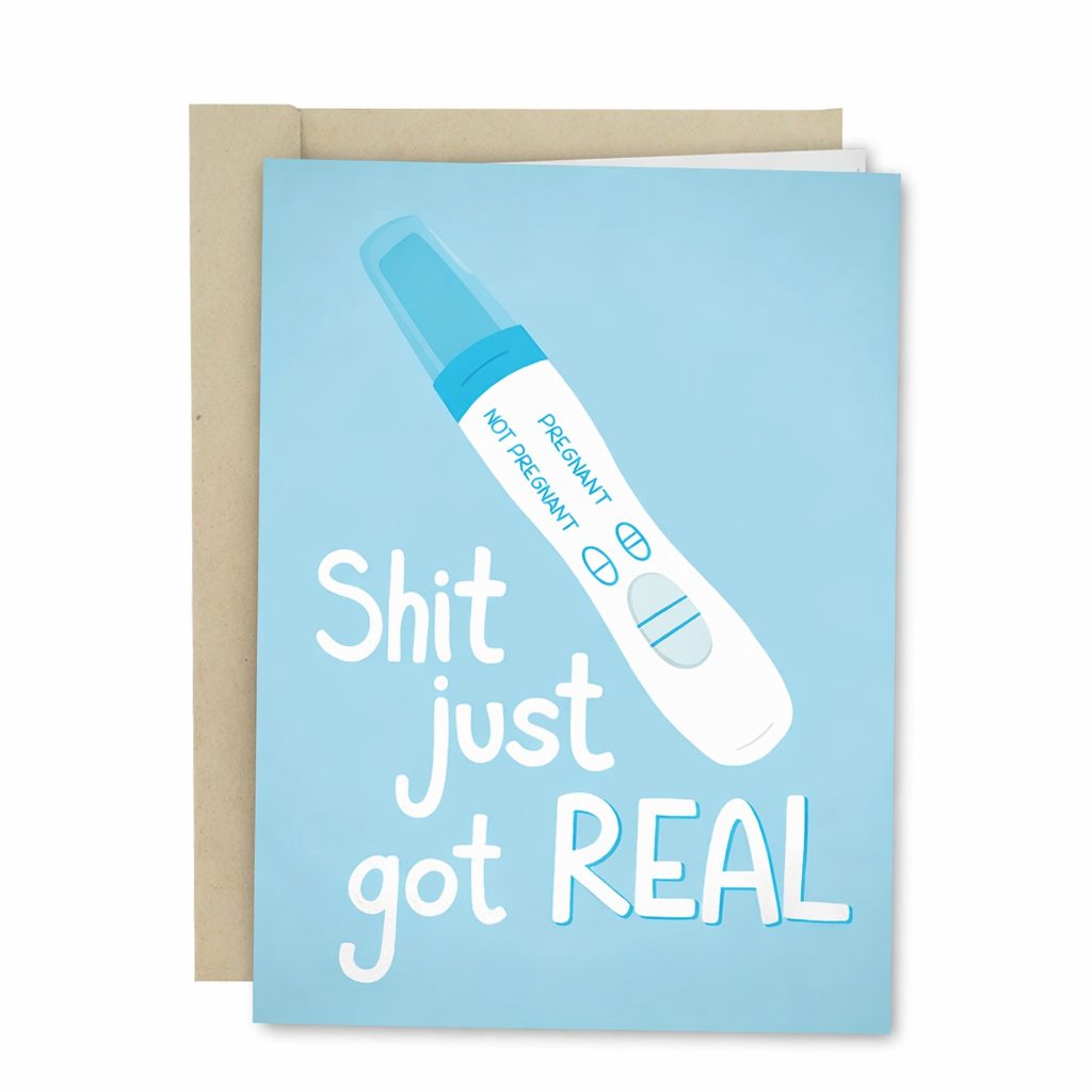 WELCOME TO PARENTHOOD, BTCH! Card