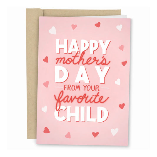 CLEARLY THE FAV Card