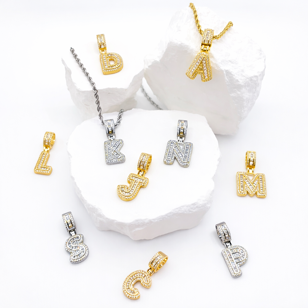 ICED INITIAL Pendant