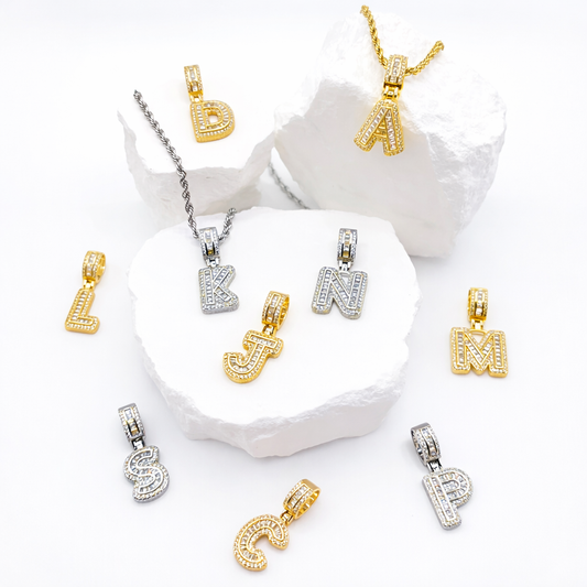 ICED INITIAL Pendant