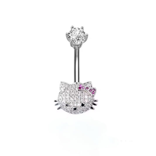 BOWTIFUL KITTY Belly Ring