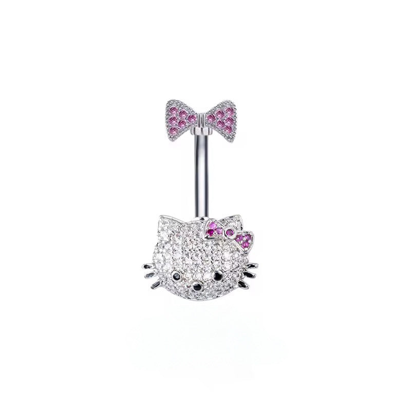 BOWTIFUL KITTY Belly Ring