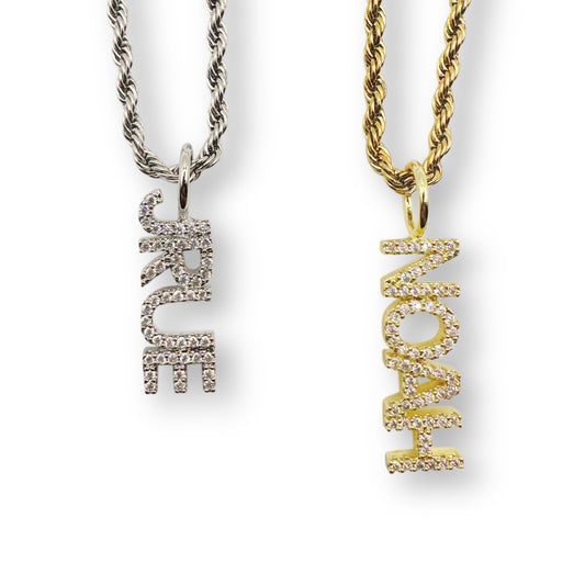 Custom ICON Name Pendant