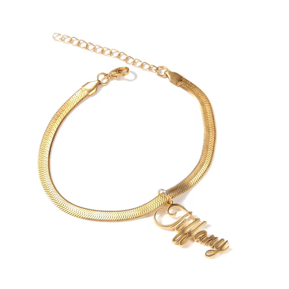 Custom HOT GIRL Anklet